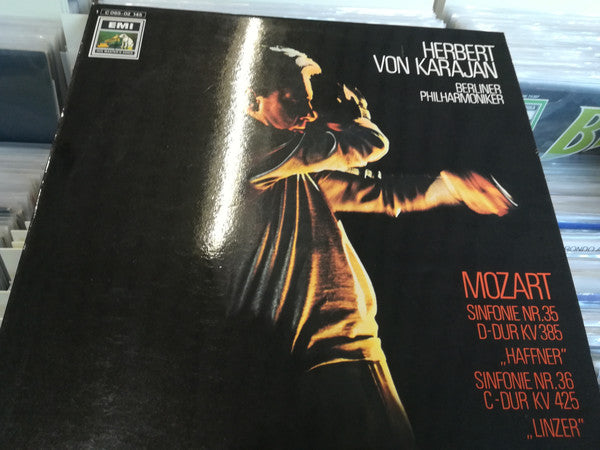 Wolfgang Amadeus Mozart, Berliner Philharmoniker : Herbert von Karajan dirigiert W.A. Mozart (LP, Album)