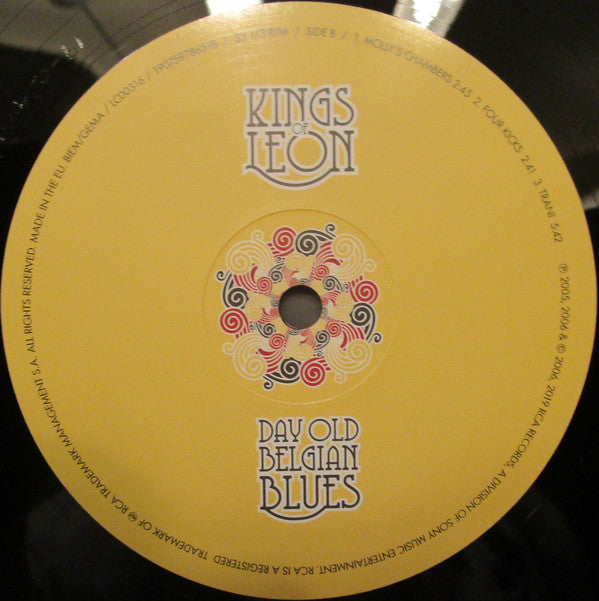 Kings Of Leon : Day Old Belgian Blues (12", EP, RSD, Comp, Ltd)