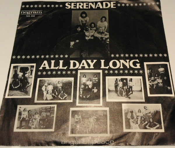 Serenade (3) : All Day Long  / Angel Of Peace (7", Single)