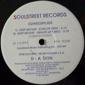D - A Don : Keep Movin' (12")