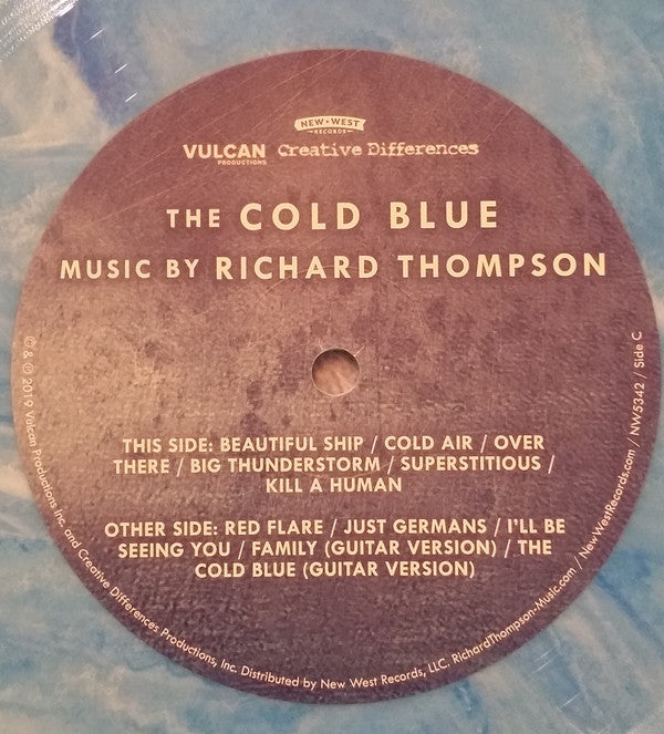 Richard Thompson : The Cold Blue (2xLP, Album, RSD, Ltd, Blu)