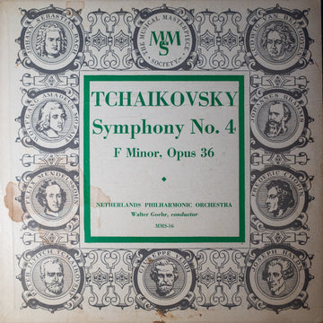 Pyotr Ilyich Tchaikovsky, Nederlands Philharmonisch Orkest, Walter Goehr : Symphony No. 4 F Minor, Opus 36 (10")