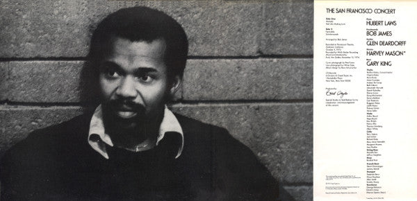 Hubert Laws : The San Francisco Concert (LP, Album)