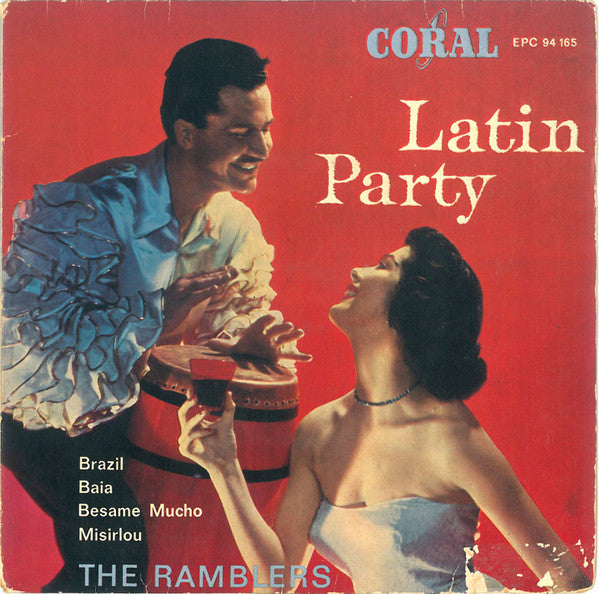 The Ramblers (15) : Latin Party (7", EP, Mono)