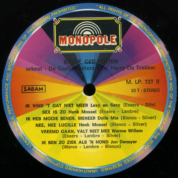 Various : Sexy Hits / Stijve Gedachten (LP, Comp)