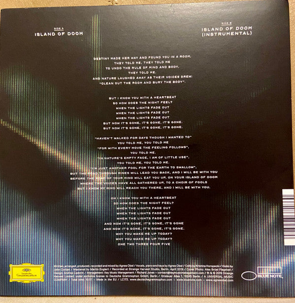 Agnes Obel : Island Of Doom (7", Single)