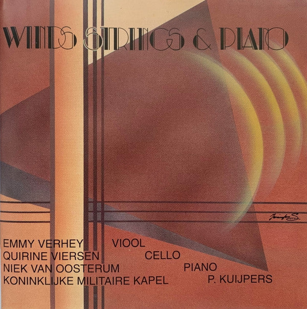 Emmy Verhey, Quirine Viersen, Niek van Oosterum, Koninklijke Militaire Kapel, Pierre Kuijpers : Winds, Strings & Piano (2xCD, Album)