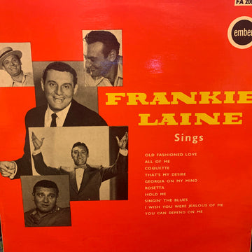 Frankie Laine : Frankie Laine Sings (LP, Album)