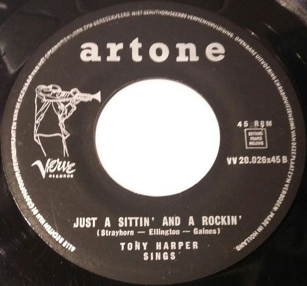 Toni Harper : Tony Harper Sings (7")