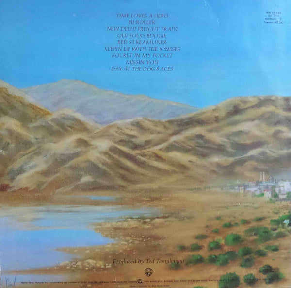 Little Feat : Time Loves A Hero (LP, Album, RP)