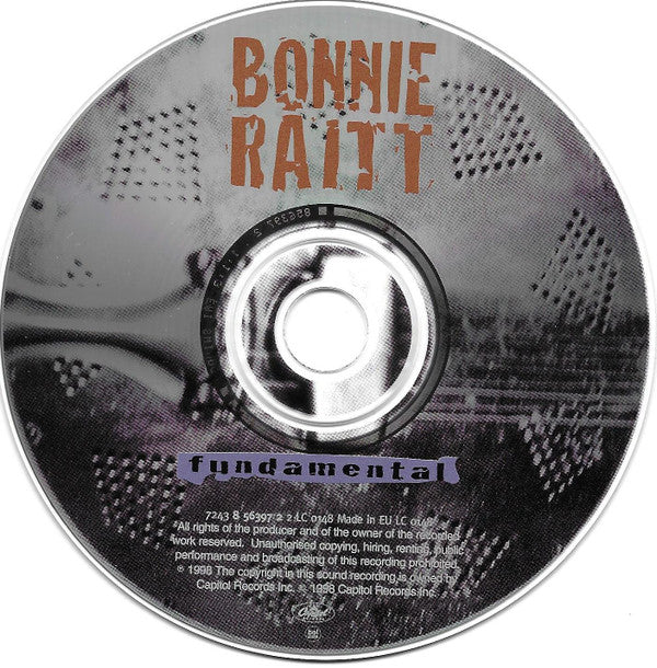 Bonnie Raitt : Fundamental (CD, Album)