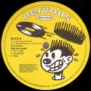 M.A.D.A. : Feel Like Jumpin' (12")