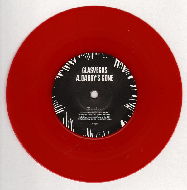 Glasvegas : Daddy's Gone (7", Single, Ltd, Num, 1/2)