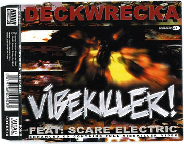 Deckwrecka featuring Scare-Electric : Vibekiller (CD, Single, Enh)