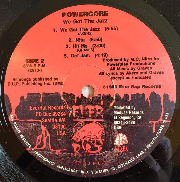 Powercore : We Got The Jazz (LP, Album)