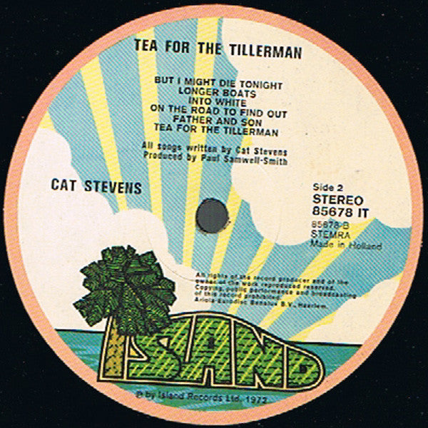 Cat Stevens : Tea For The Tillerman (LP, Album, Gat)