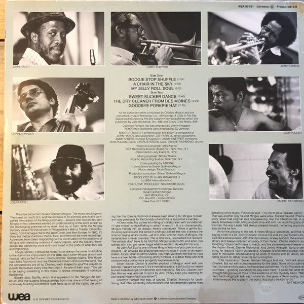 Mingus Dynasty : Chair In The Sky (LP, Album)