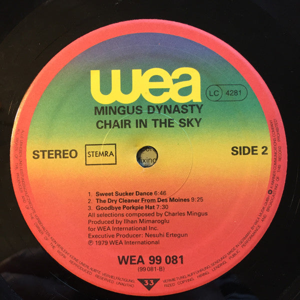 Mingus Dynasty : Chair In The Sky (LP, Album)