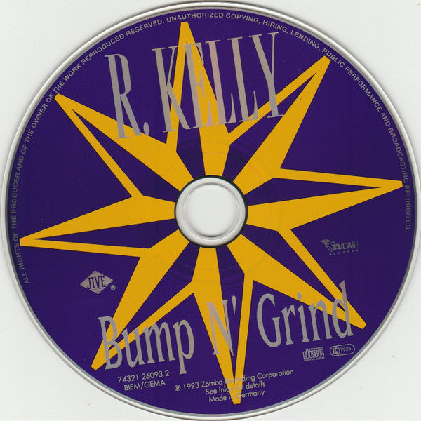 R. Kelly : Bump N' Grind (CD, Single)