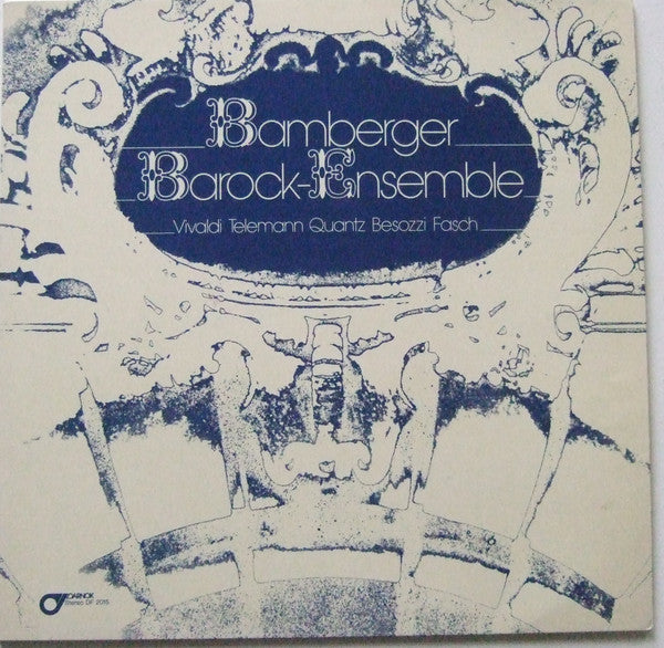 Bamberger Barock-Ensemble : Musik Des Barock (LP)