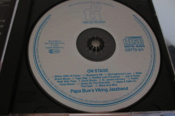Papa Bue's Viking Jazz Band : On Stage (CD, Album, RE)