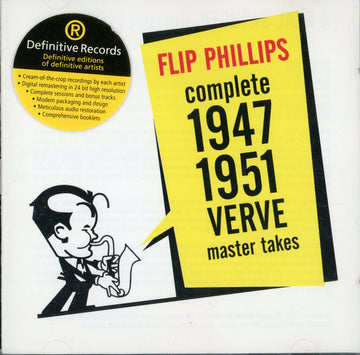 Flip Phillips : Complete 1947-1951 Verve Master Takes (2xCD, Comp)