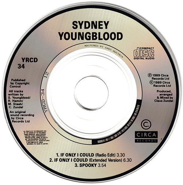 Sydney Youngblood : If Only I Could (CD, Mini, Single)