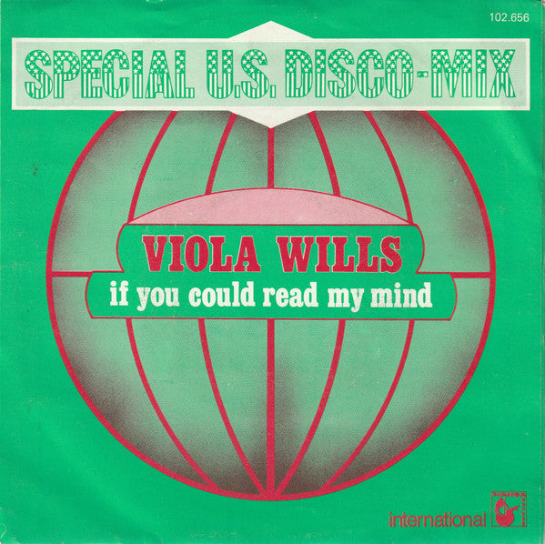 Viola Wills : If You Could Read My Mind (Special U.S. Disco-Mix) (7", Single, Whi)