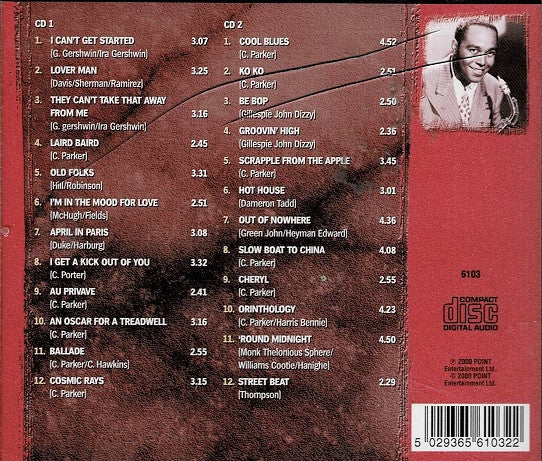 Charlie Parker : Legendary Hits (2xCD, Comp, Fat)