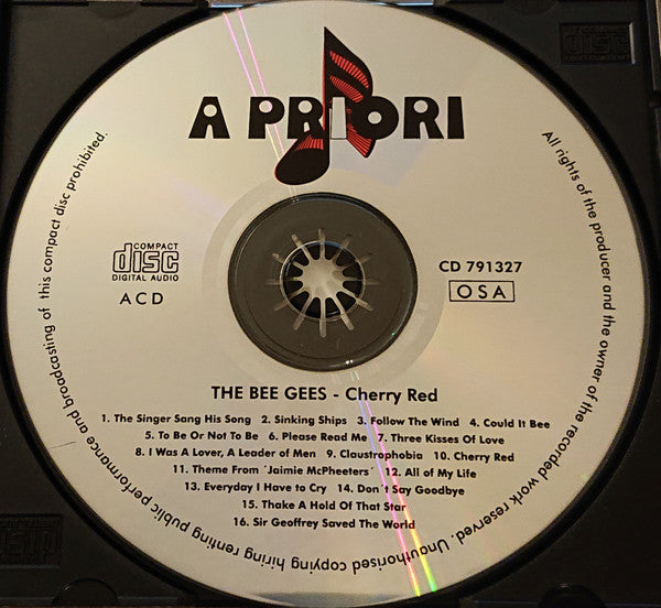 Bee Gees : Cherry Red (CD, Comp)