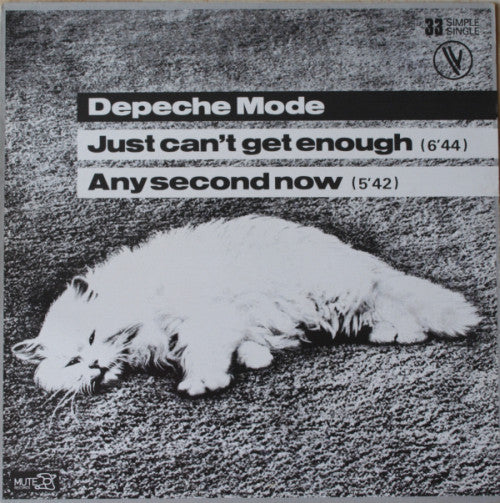 Depeche Mode : Just Can't Get Enough / Any Second Now (12", Single, Ltd)