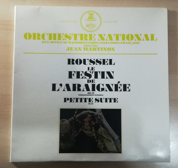 Albert Roussel - Orchestre National De L'ORTF, Jean Martinon : Le Festin De L'Araignée Op.17 - Petite Suite Op.39 (LP, Gat)