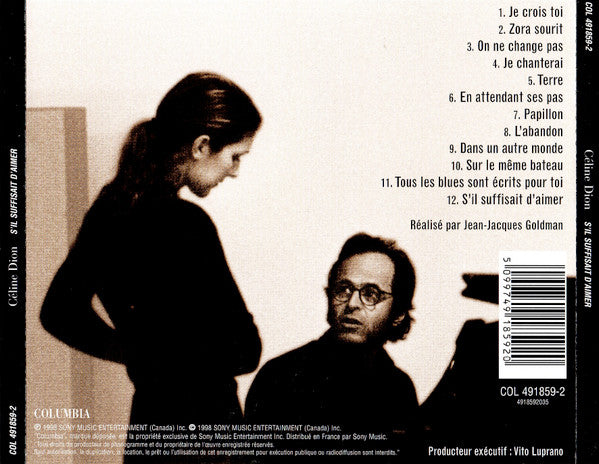 Céline Dion : S'Il Suffisait D'Aimer (CD, Album)