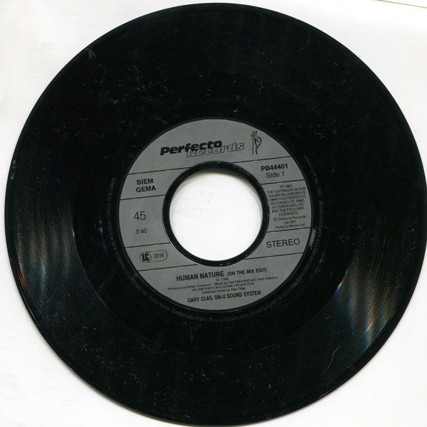 Gary Clail On-U Sound System* : Human Nature (7", Single)