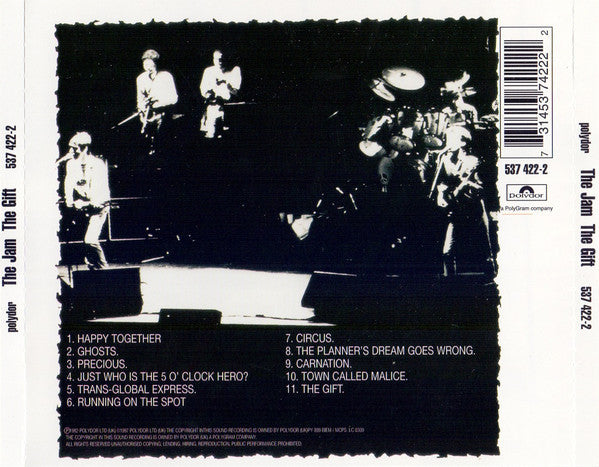 The Jam : The Gift (CD, Album, RE, RM)