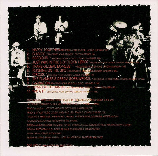 The Jam : The Gift (CD, Album, RE, RM)