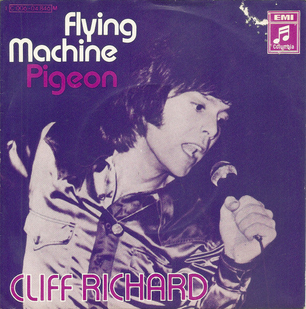 Cliff Richard : Flying Machine / Pigeon (7", Single, Mono)