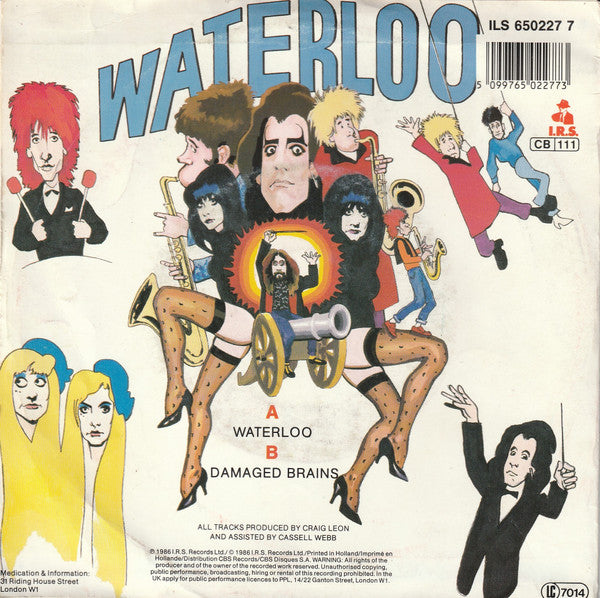 Doctor & The Medics With Roy Wood : Waterloo (7", Single)