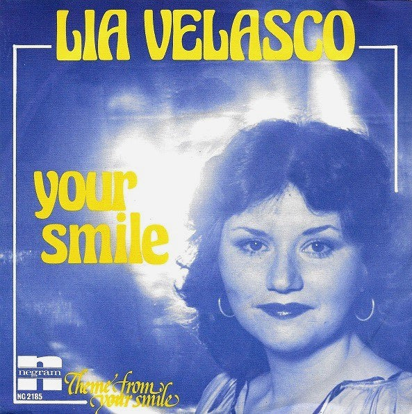 Lia Velasco : Your Smile (7", Single)