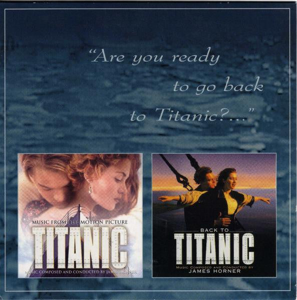 James Horner : Are You Ready To Go Back To Titanic?... (CD, Ltd, Promo, Smplr)