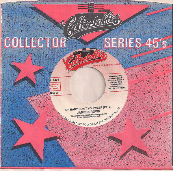 James Brown : Oh Baby Don't You Weep (7", RE)