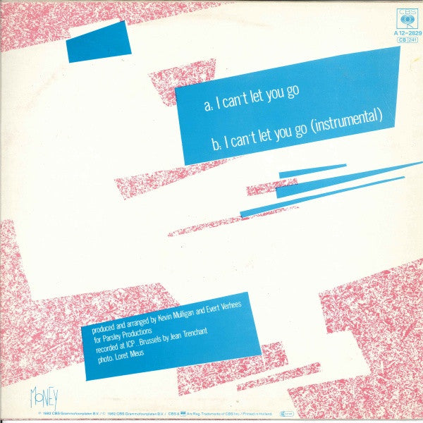 Talkback (2) : I Can't Let You Go (12", Maxi)