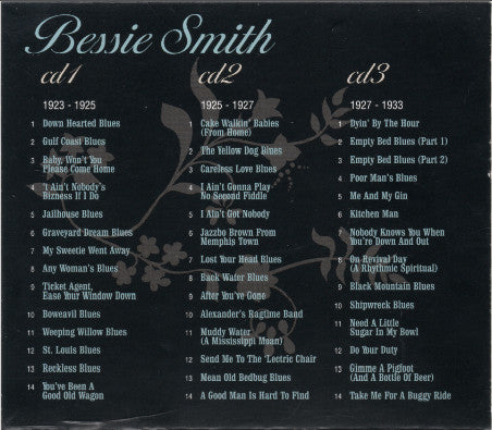 Bessie Smith : Empty Bed Blues - 42 Classic Recordings (3xCD, Comp)