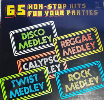 Various : 65 Non-Stop Hits For Your Parties (LP, Album)