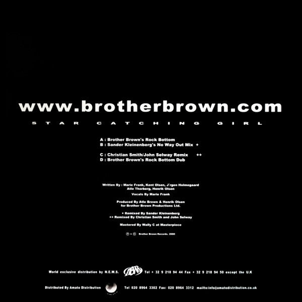 Brother Brown Featuring Frank'ee : Star Catching Girl (2x12")