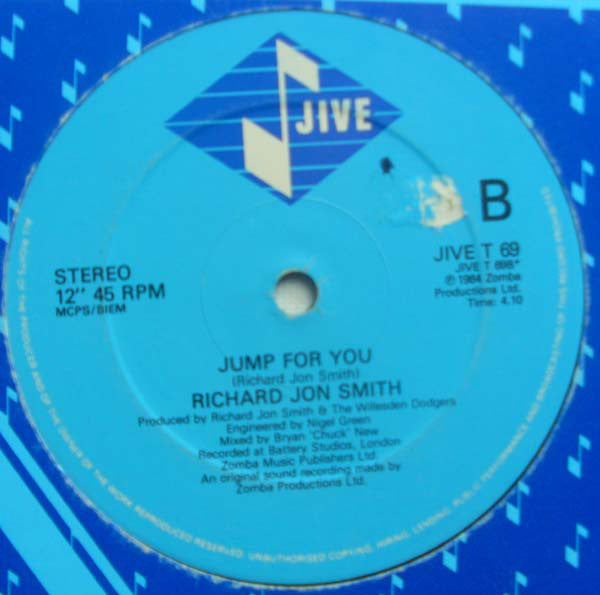 Richard Jon Smith : Dance With Me (12")