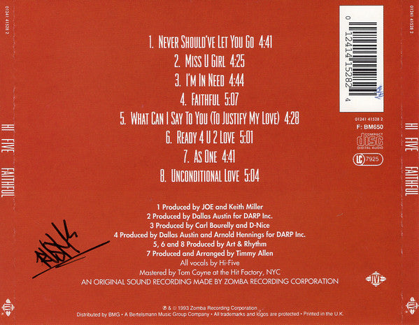 Hi-Five : Faithful (CD, Album)