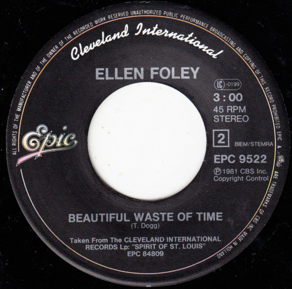 Ellen Foley : The Shuttered Palace (Sons Of Europe) (7", Single)