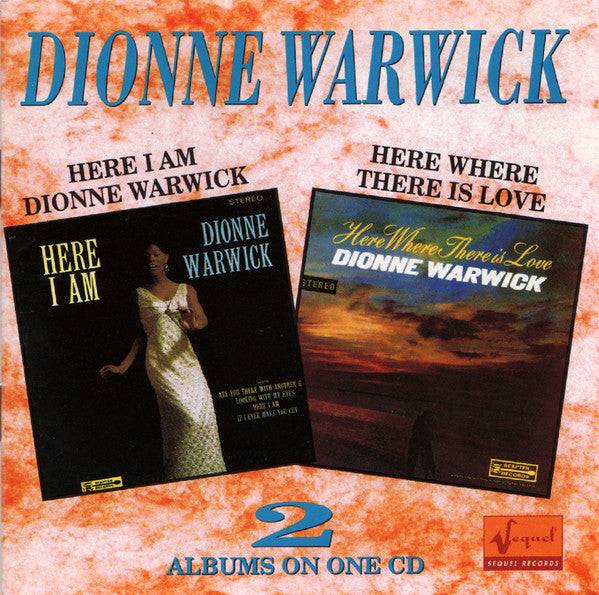 Dionne Warwick : Here I Am • Here Where There Is Love (CD, Comp)