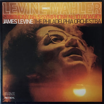 Gustav Mahler, James Levine (2), The Philadelphia Orchestra : Levine Conducts Mahler Symphony No.5 - Symphony No.10 (Adagio) (2xLP + Box, Album)